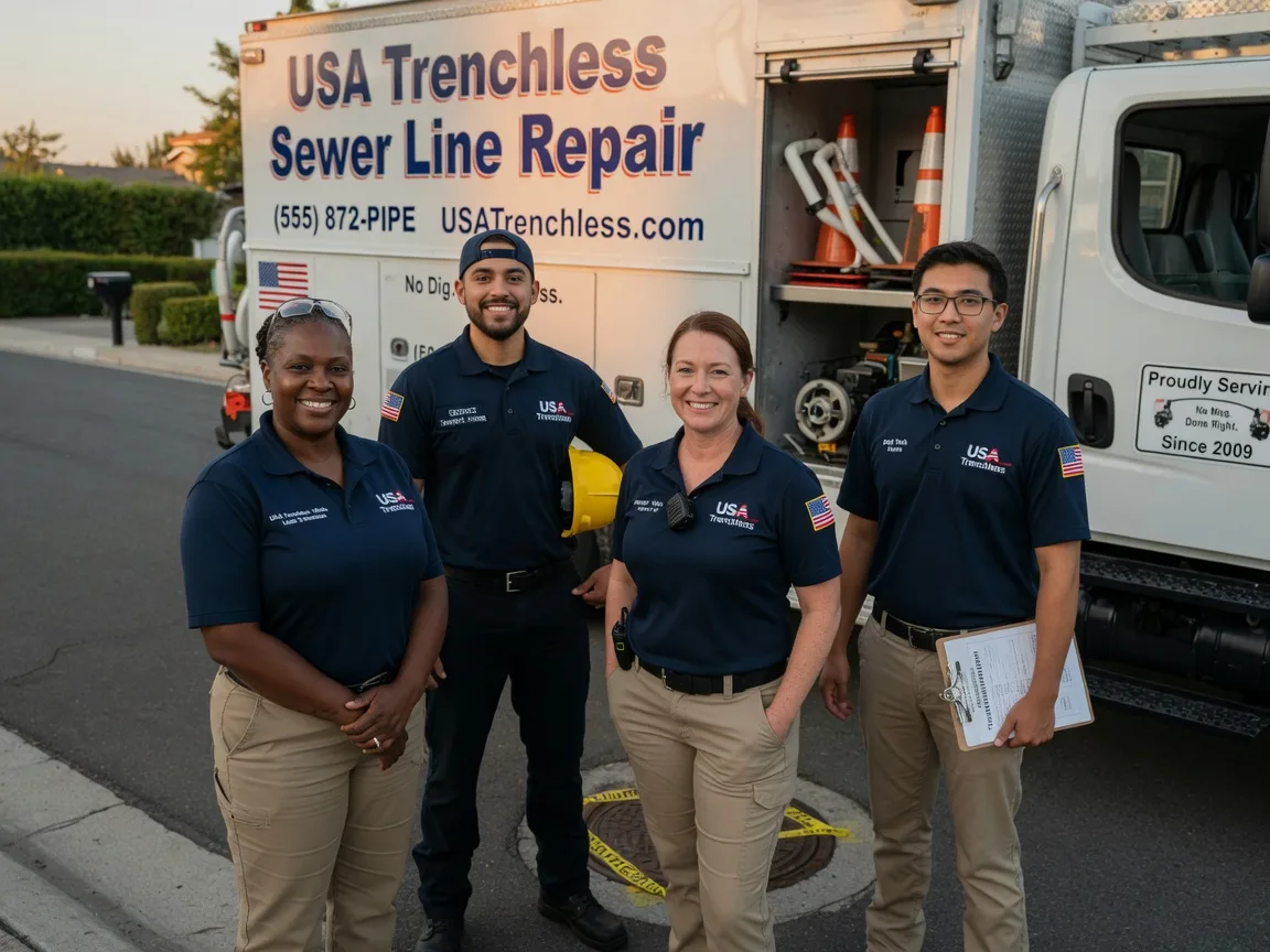 Sewer Line Repair company in Ellinger, TX